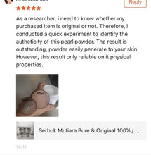 Testimoni Pure Pearl Powder / Serbuk Mutiara - Bioshifax