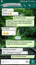 Testimoni Aromatheraphy Organic Argan Oil / Minyak Argan Organik Aromaterapi - Bioshifax