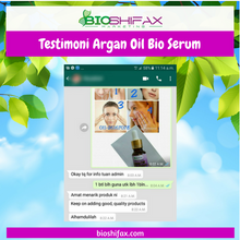 Testimoni Argan Oil Bio Serum - Bioshifax
