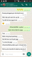 Testimoni 250g Gum Arabic Powder / Gam Arab Serbuk - Bioshifax