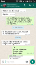 Testimoni Gum Arabic Powder / Gam Arab Serbuk - Bioshifax