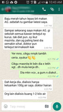 Testimoni 250g Gum Arabic Powder / Gam Arab Serbuk - Bioshifax