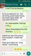 Testimoni Sabun Herba Bidara / Jujube Herbs Soap – Bioshifax