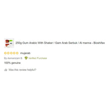 Testimoni Gum Arabic Powder / Gam Arab Serbuk - Bioshifax