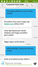 Testimoni Gum Arabic Powder / Gam Arab Serbuk - Bioshifax