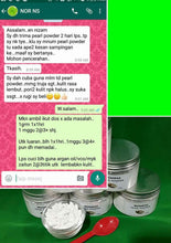 Testimoni Pure Pearl Powder / Serbuk Mutiara - Bioshifax
