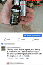 Testimoni Aromatheraphy Organic Argan Oil / Minyak Argan Organik Aromaterapi - Bioshifax