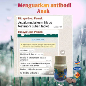 Chewable Tablet Susu Kambing Luban Bioshifax
