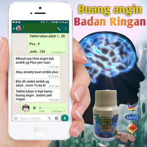 Chewable Tablet Susu Kambing Luban / Tablet Minda - Bioshifax
